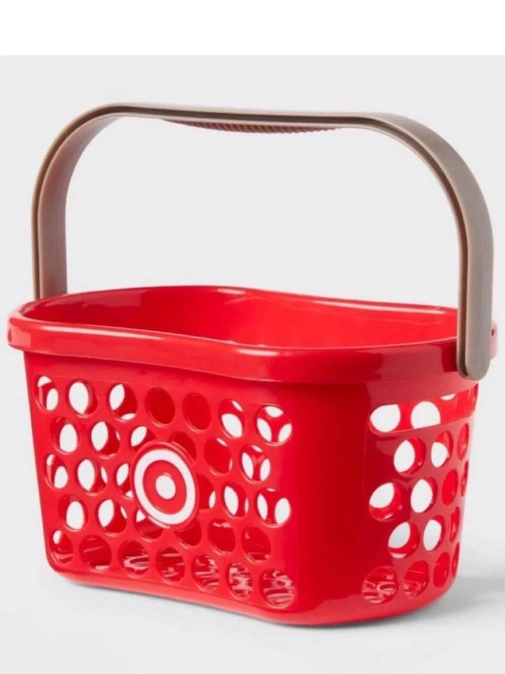 New! Set of 2 Target Bullseye Spritz Mini Baskets Party Decor / Party Favors